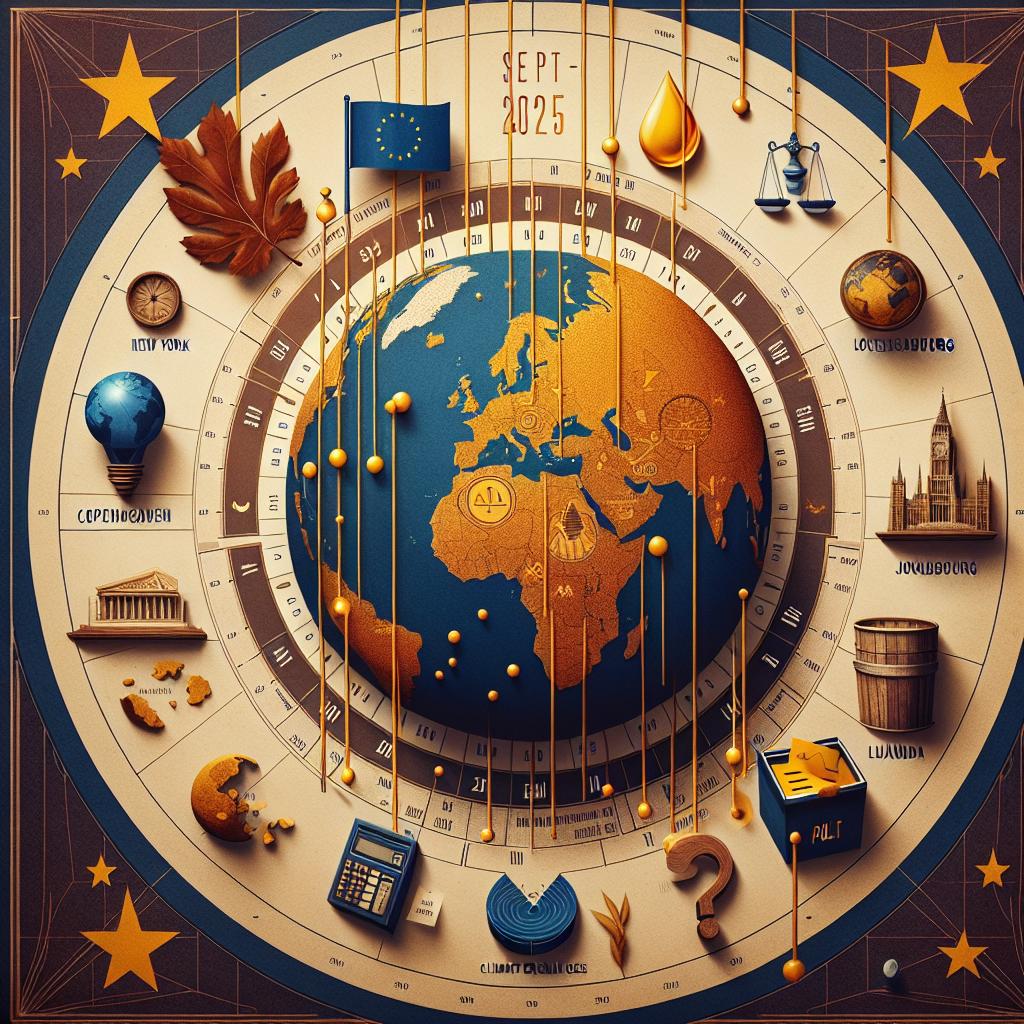 Rentrée européenne 2025