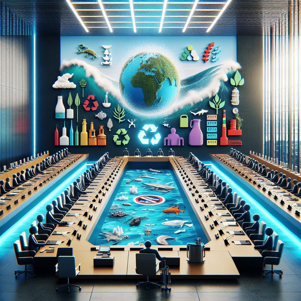 Genève ONU production plastique