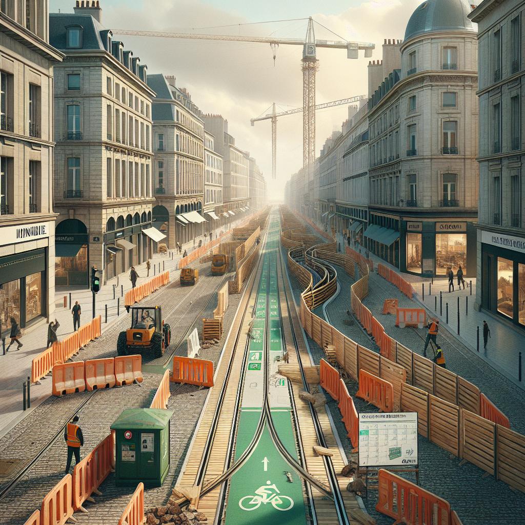 Villeurbanne chantiers commerces