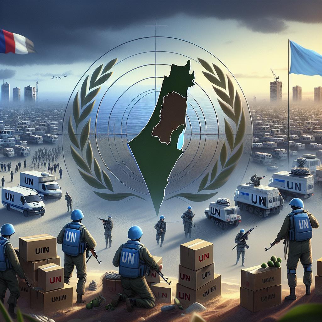 Macron mission ONU Gaza Palestine