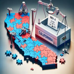 Newsom gerrymandering Californie