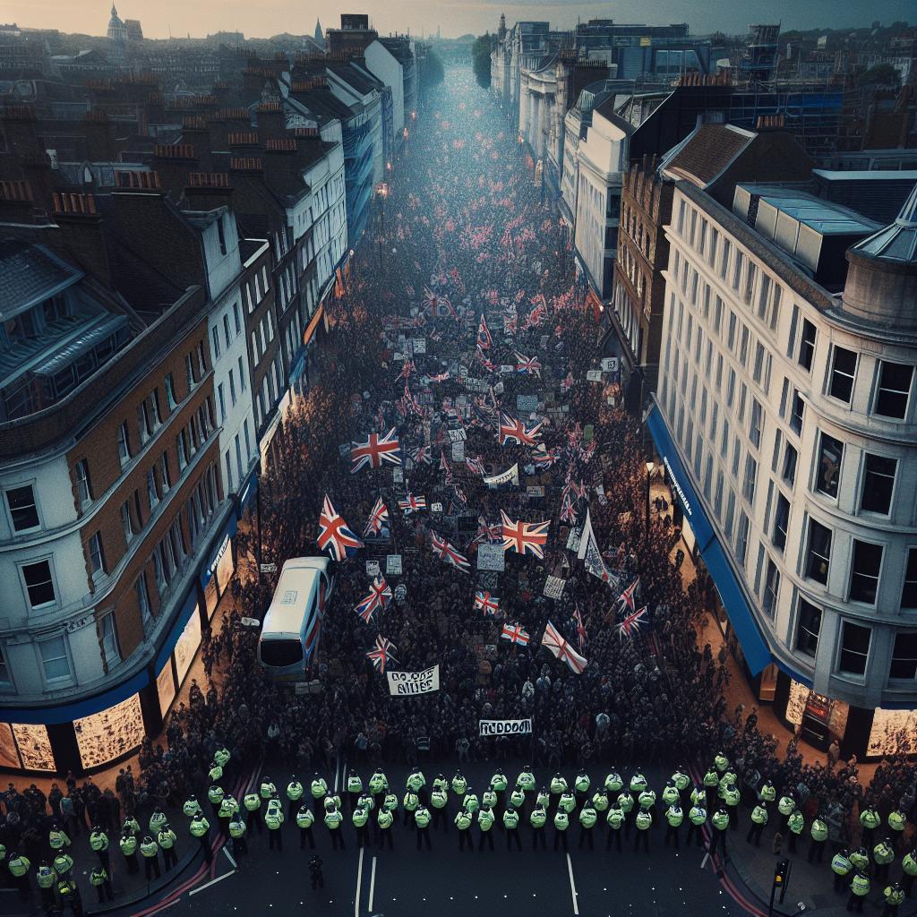 rassemblement extrême droite Londres