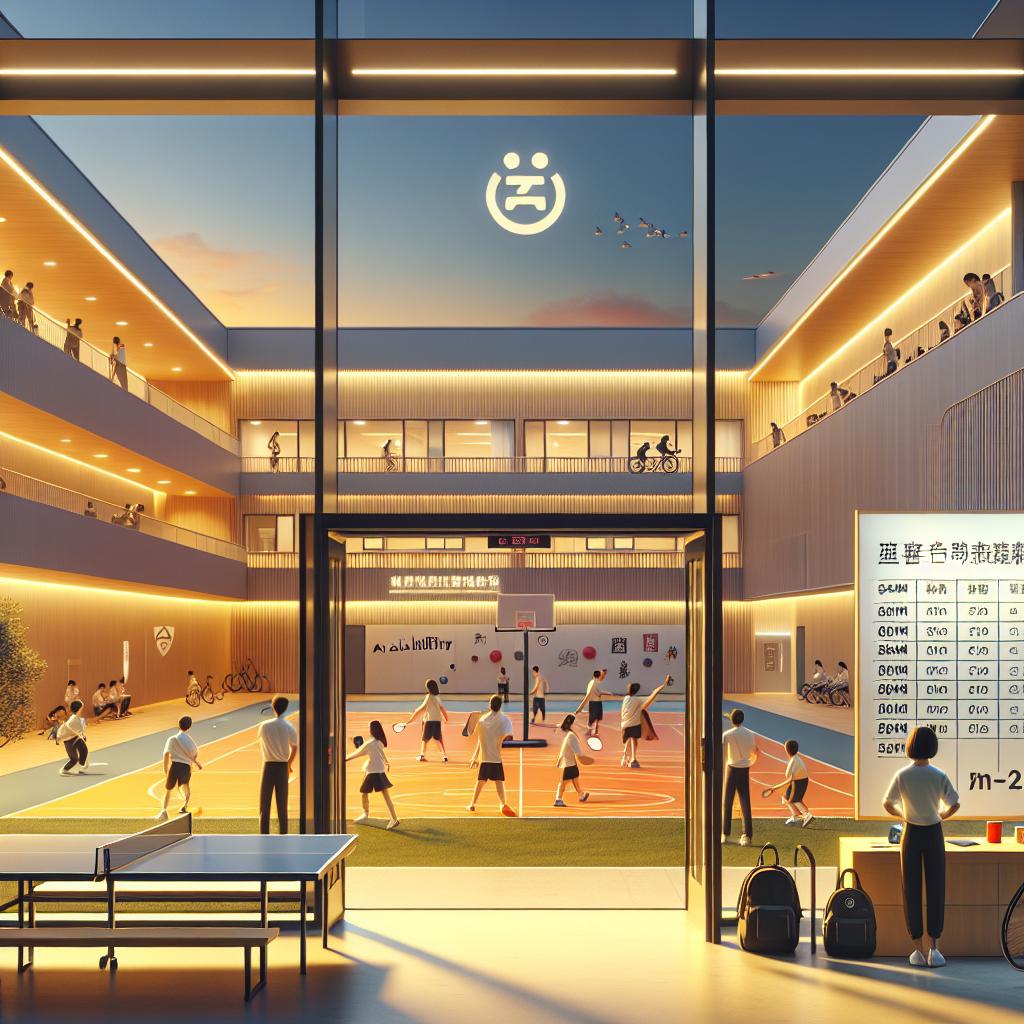 équipements scolaires clubs 2027