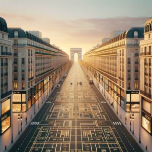 Champs Élysées Qatar façades