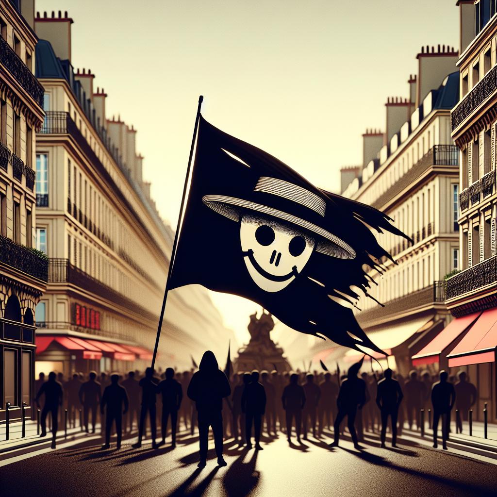 drapeau One Piece Paris