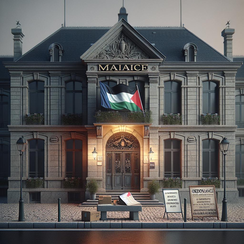 drapeau palestinien Malakoff