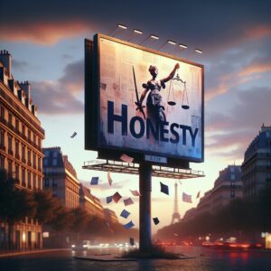 Sarkozy honnêteté droite