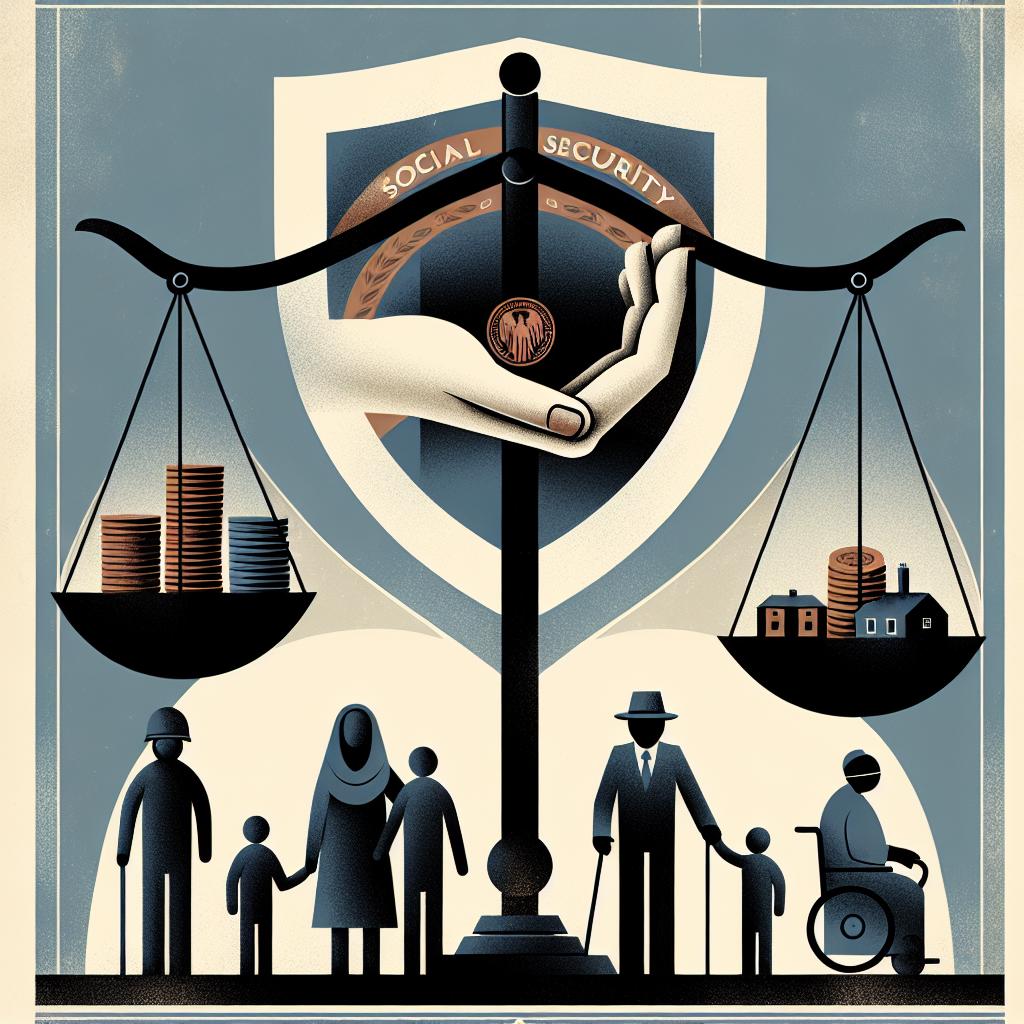 Sécurité sociale solidarité redistribution