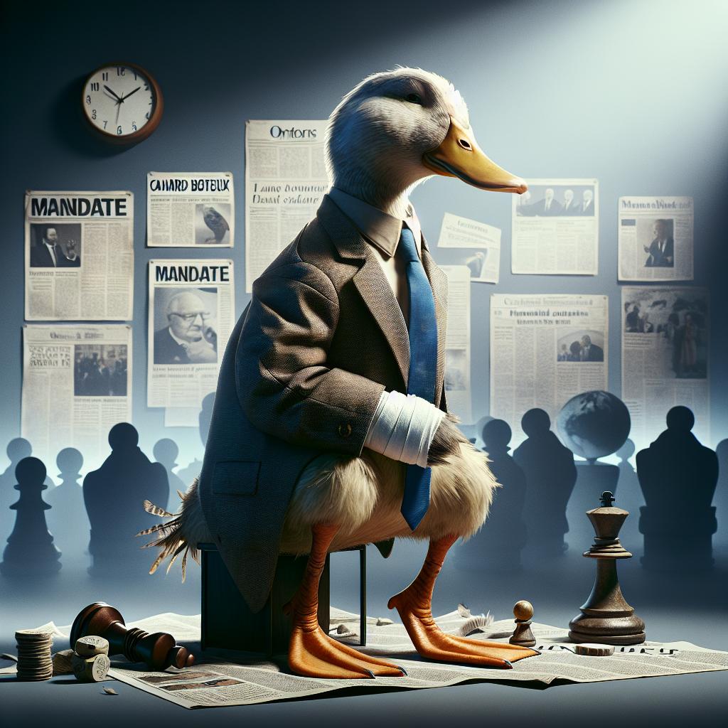 Macron canard boiteux lame duck