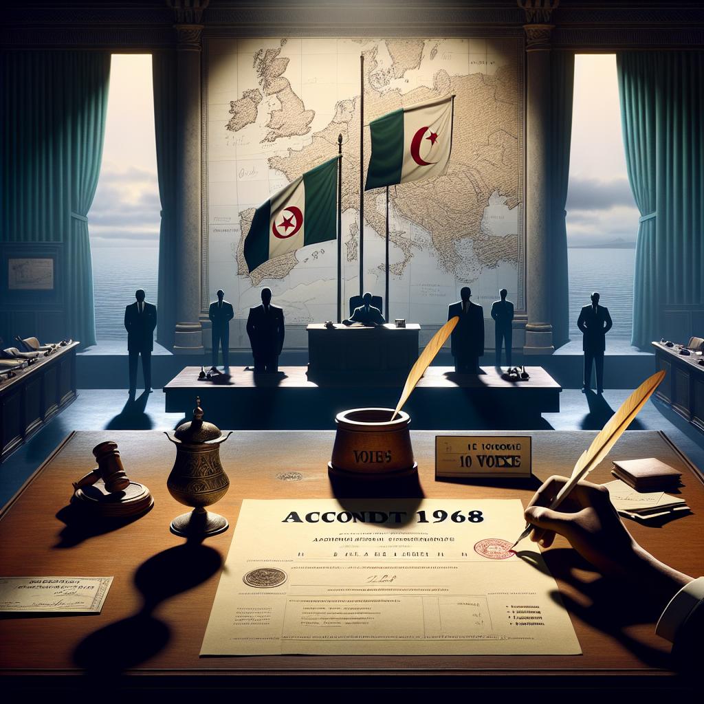 Lecornu réclame la renégociation de l’accord franco‑algérien de 1968 après une résolution du RN, le gouvernement renvoyant la décision à l’Élysée accord franco algérien 1968