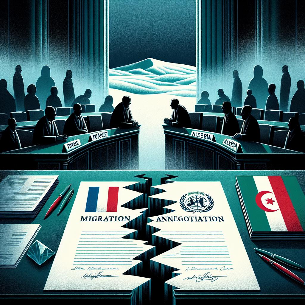 Accord franco-algérien de 1968 : la résolution de l’Assemblée nationale relance les tensions Paris-Alger et repousse tout apaisement accord franco algérien 1968