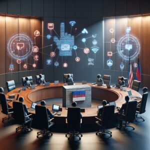 Macron réseaux algorithmes désinformation