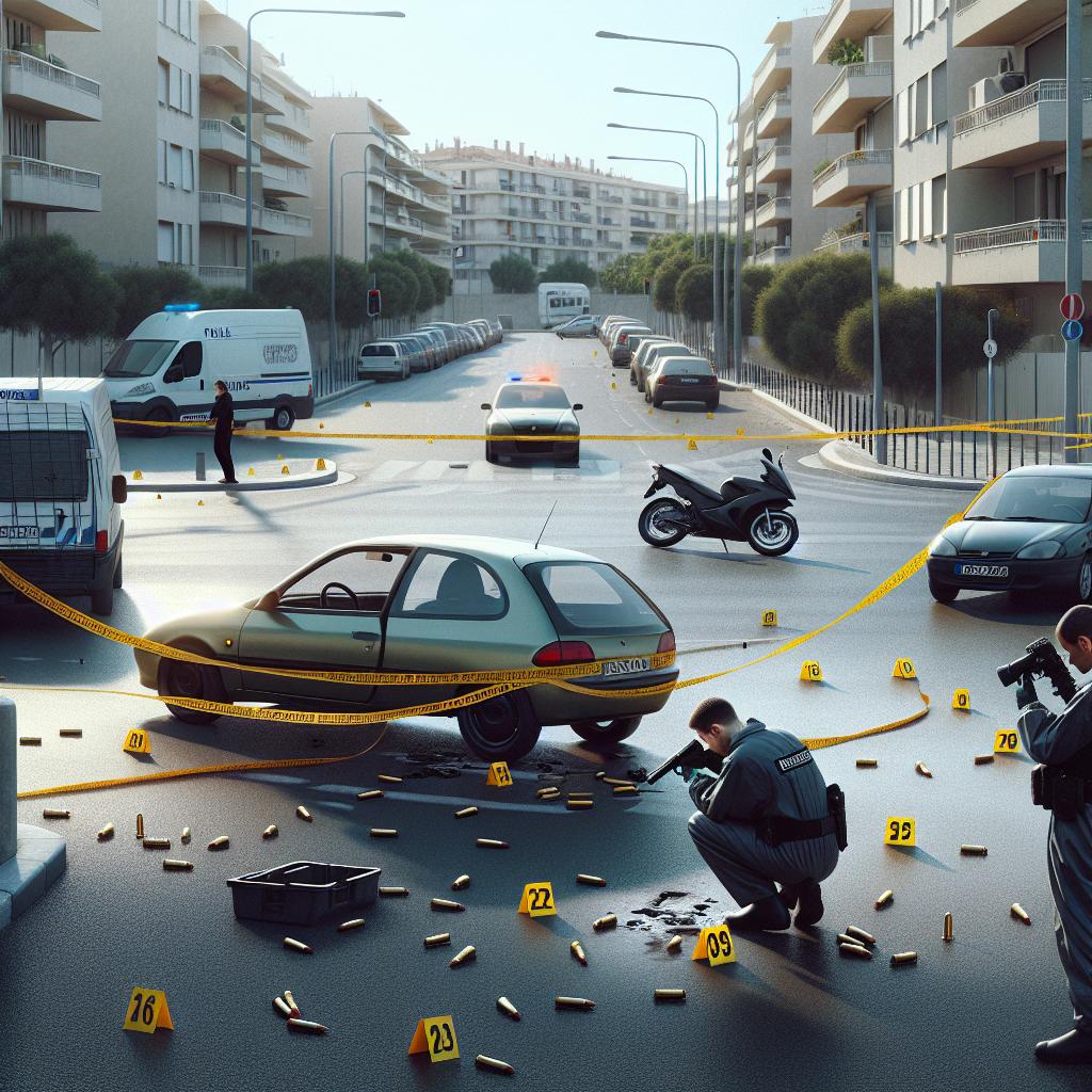 assassinat Marseille rond point