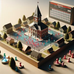 Municipales ancrage local partis