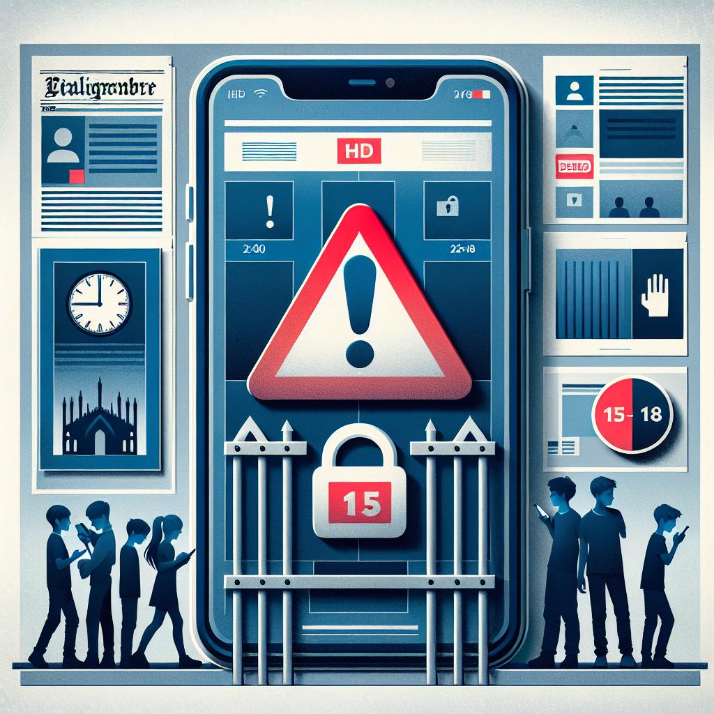 réseaux sociaux 15 ans