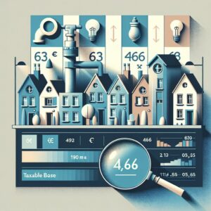 taxe foncière réévaluation logements