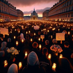 Mehdi Kessaci marche blanche Marseille