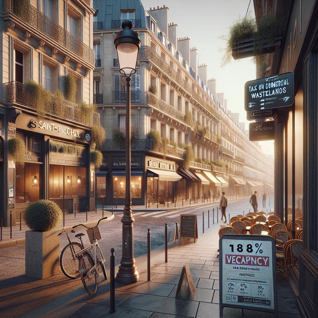 Saint-Michel locaux vacants taxe
