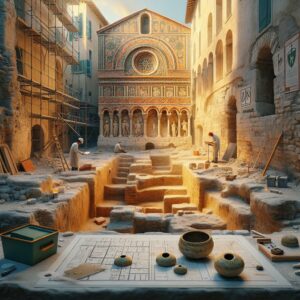 Vence baptistère paléochrétien sépultures