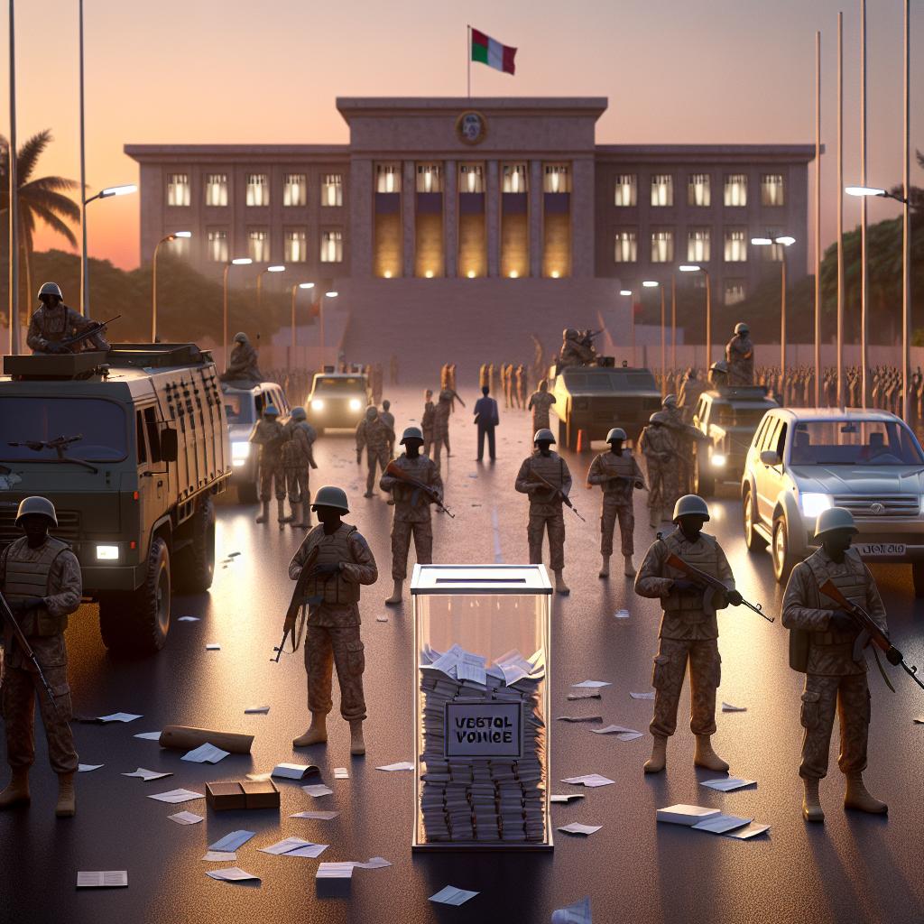 Guinée-Bissau militaires contrôle