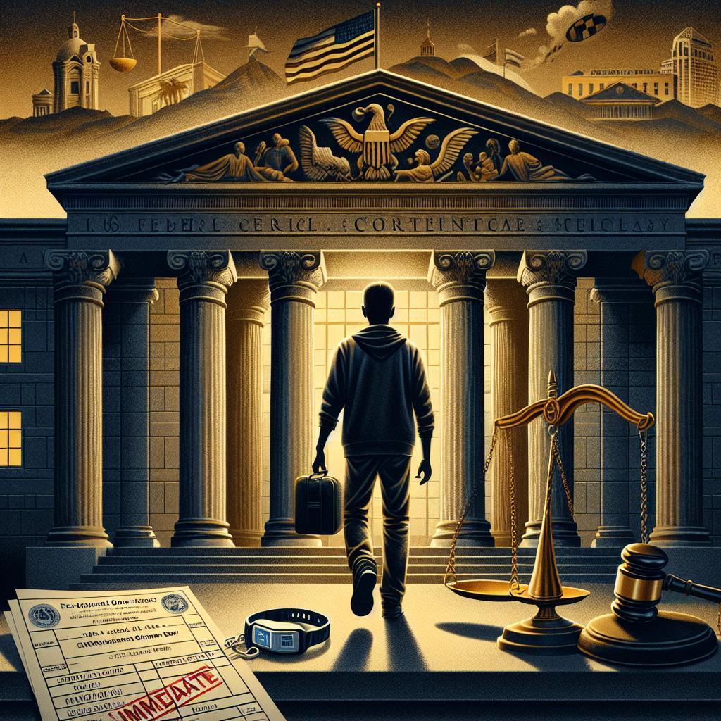 migrant salvadorien libéré