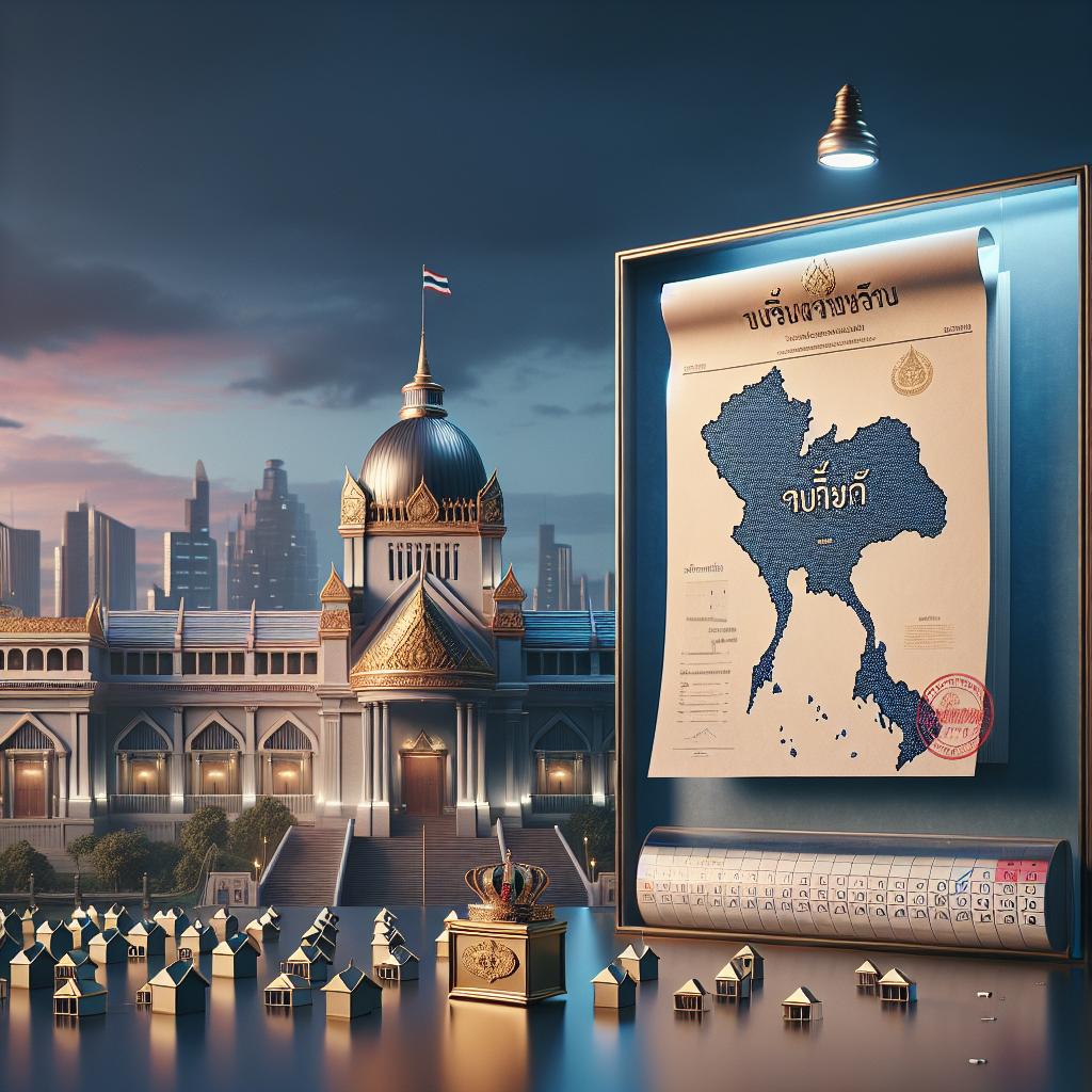 Anutin dissout Chambre Thaïlande