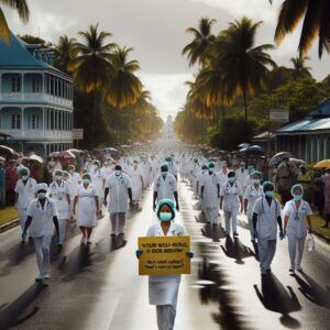 Guadeloupe marche blanche psychiatre