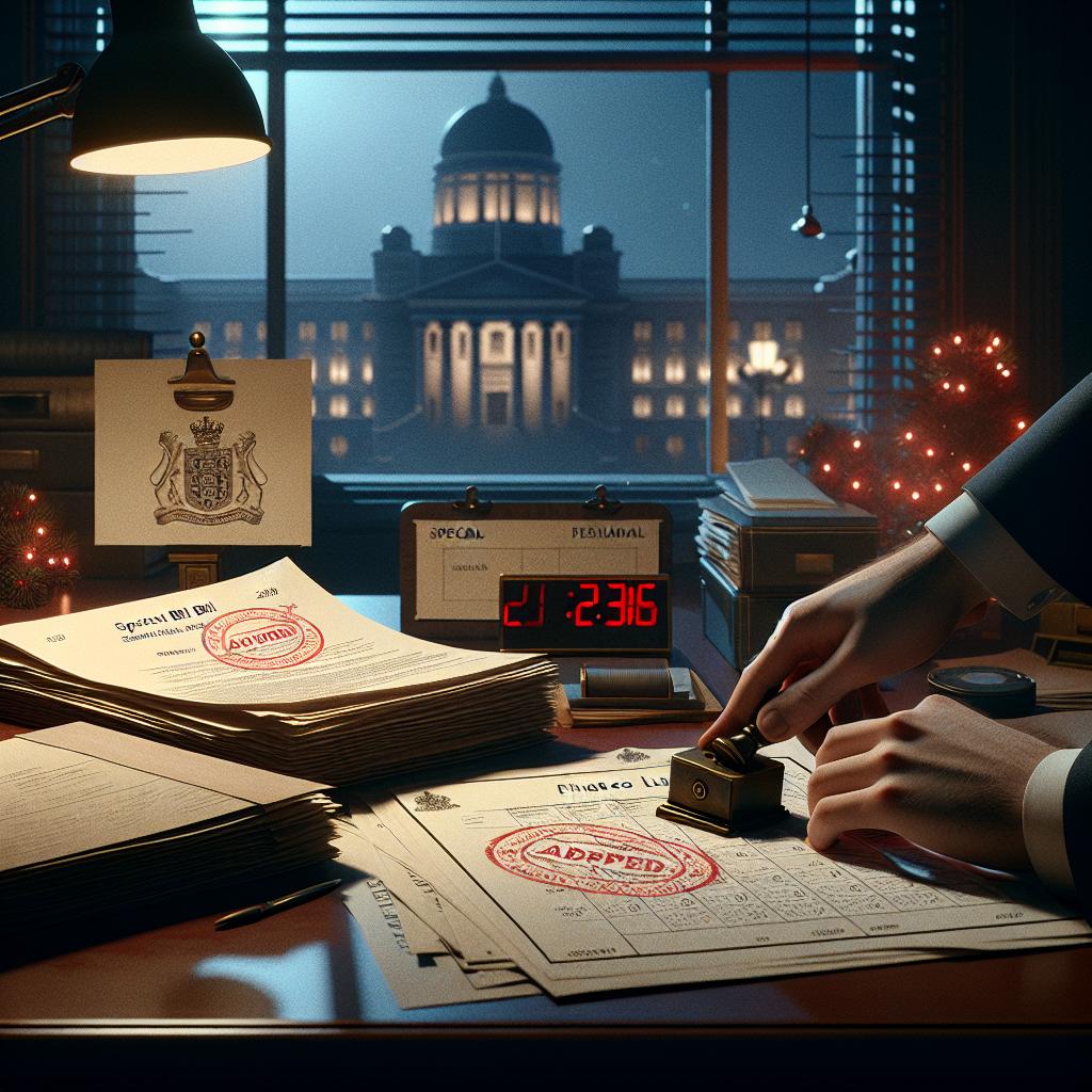 loi spéciale budget 2026