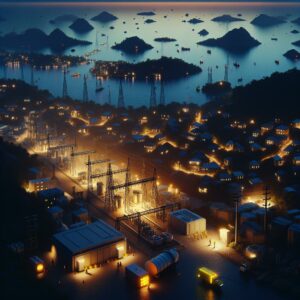 Mayotte black out Longoni