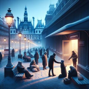 Plan Grand Froid Paris