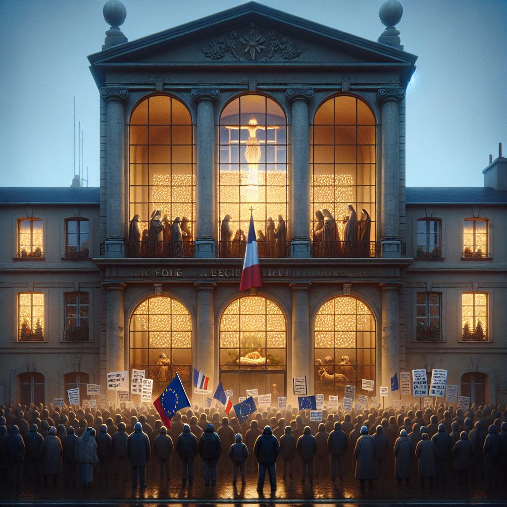 Béziers crèche laïcité