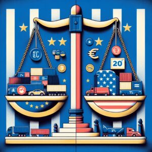 Guerre commerciale 2025 UE excédent