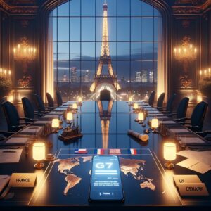 Macron Trump G7 Paris