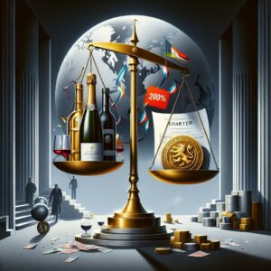 droits de douane vins français