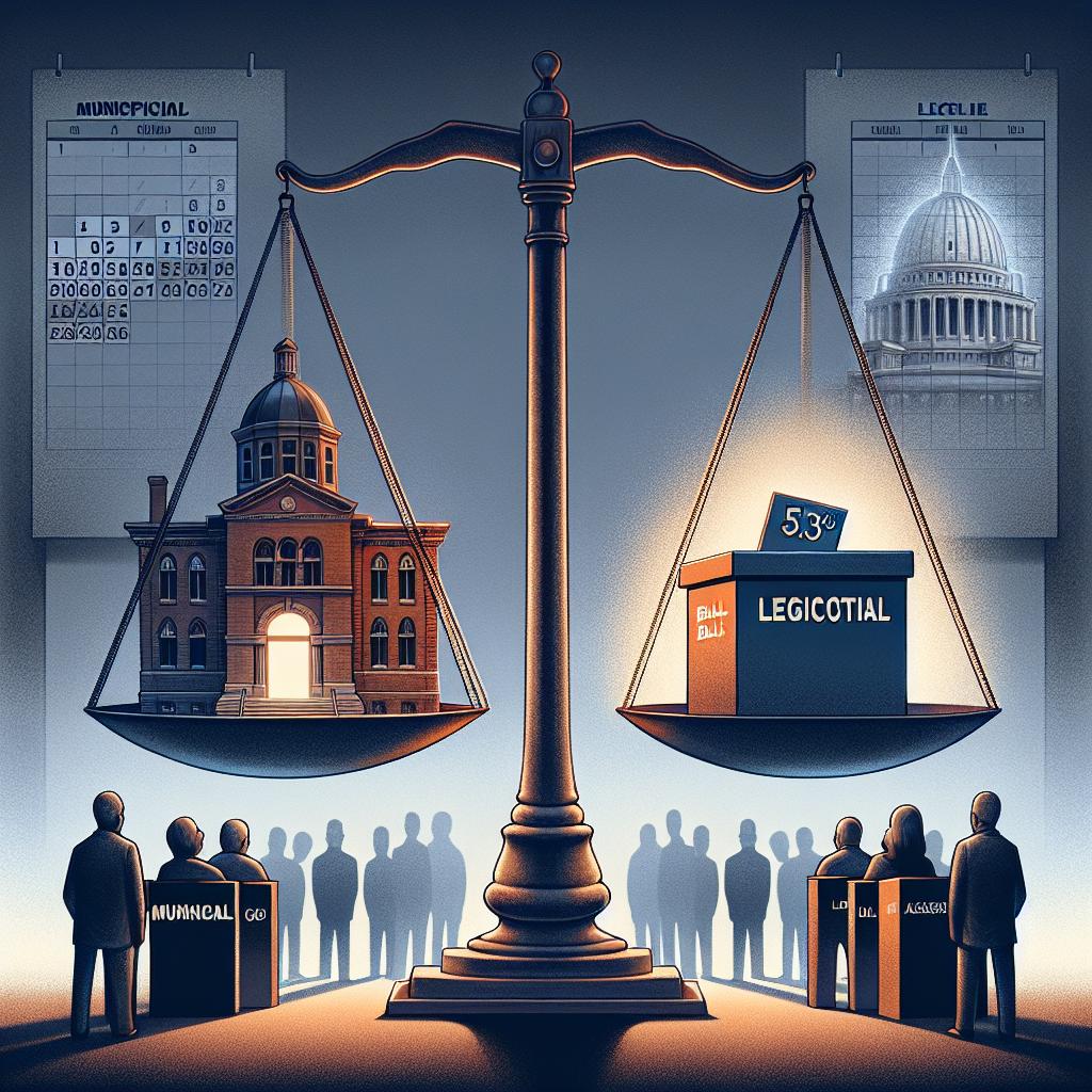 municipales législatives couplées