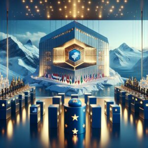 Macron menaces commerciales Davos