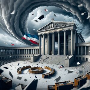 2025 crise institutionnelle dissolution