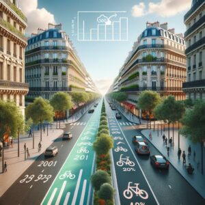 Périphérique mobilité vélo Paris
