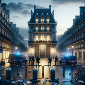 siège LFI évacué Paris