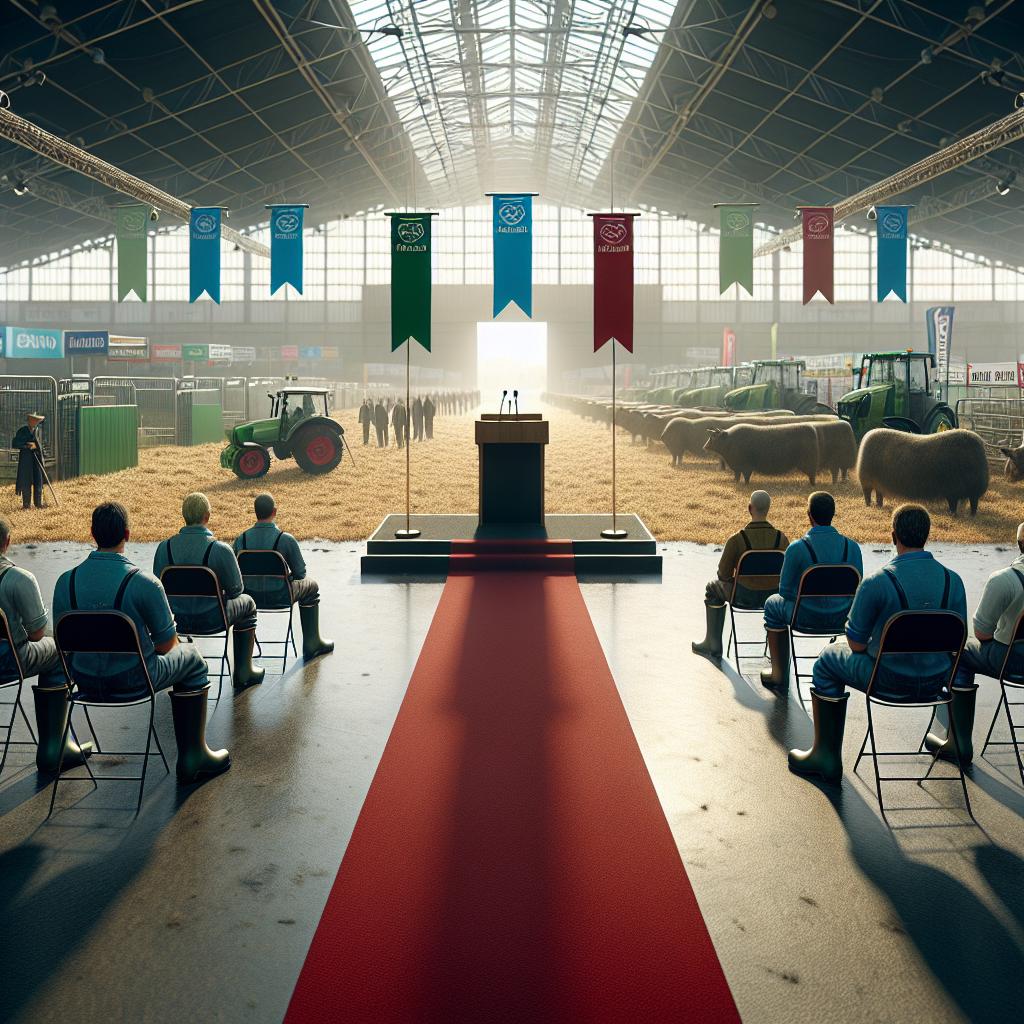 Salon agriculture Macron