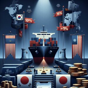 tarifs douaniers 15 pourcent UE