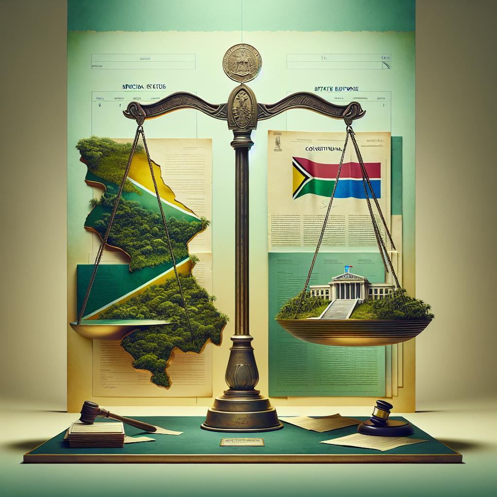 Guyane statut spécial