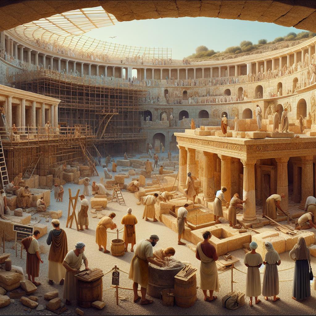 Béziers antique parc gallo romain