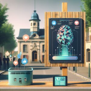 IA affiches campagne