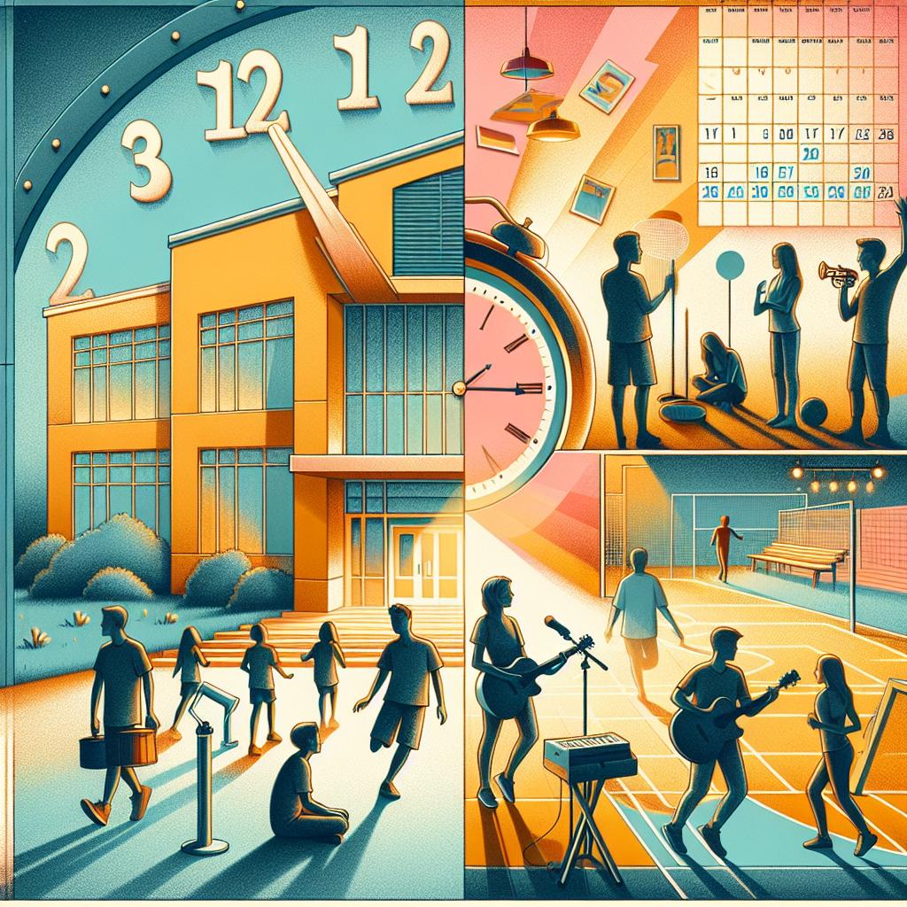 rythmes scolaires journées courtes