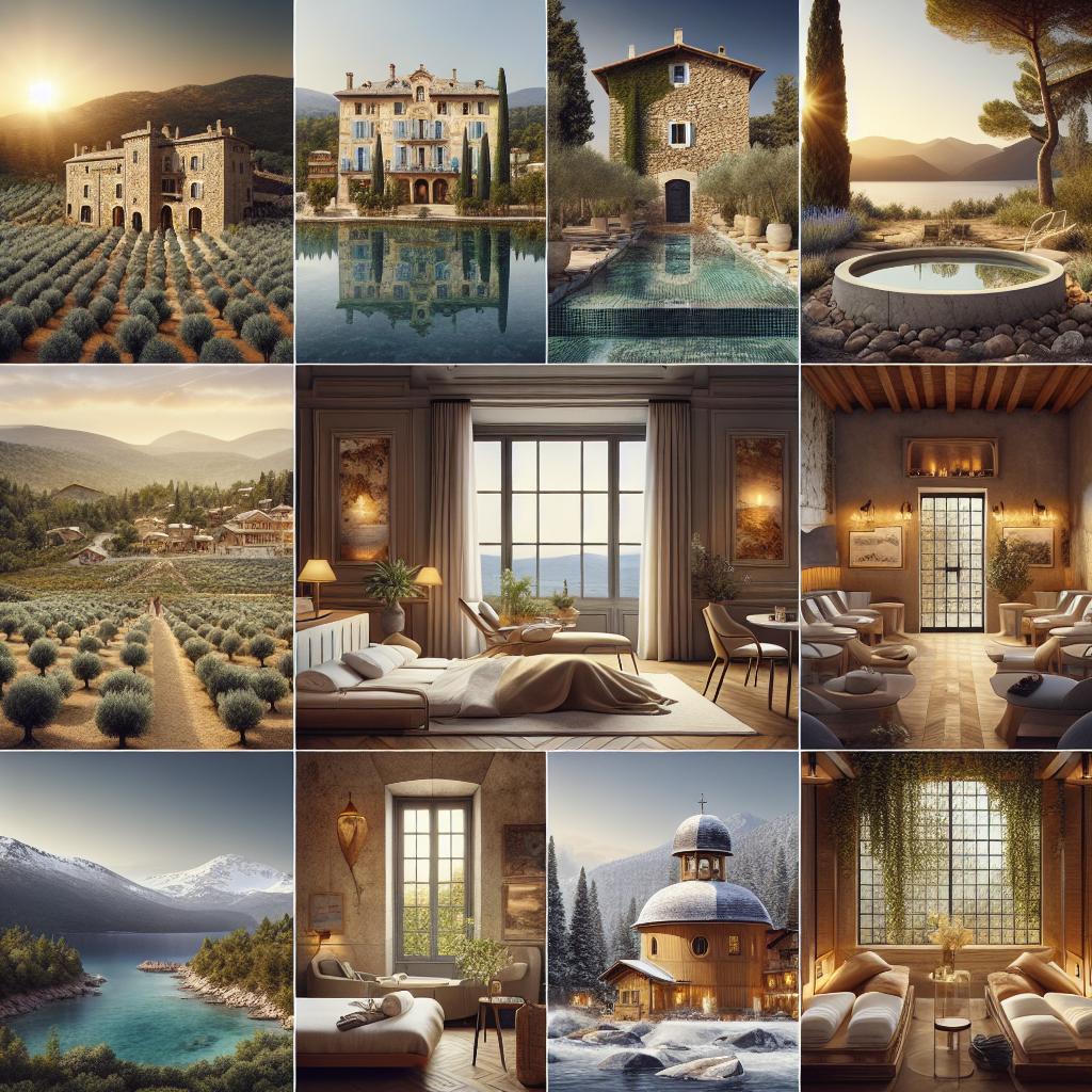 hôtels bien être France