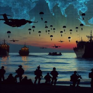 ces parachutistes marines