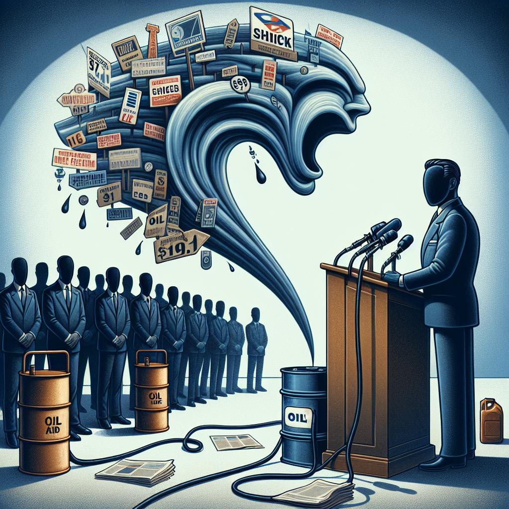 Lescure choc pétrolier mots