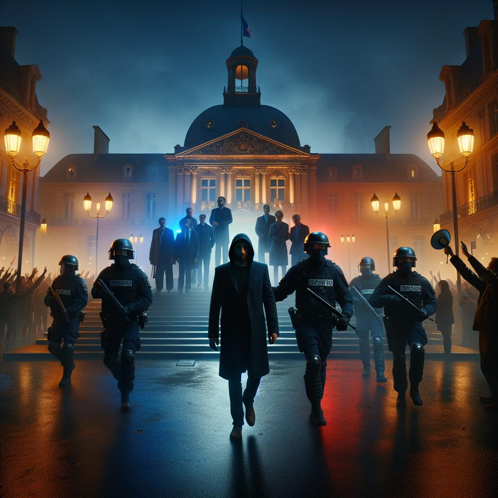 maire exfiltré Mantes