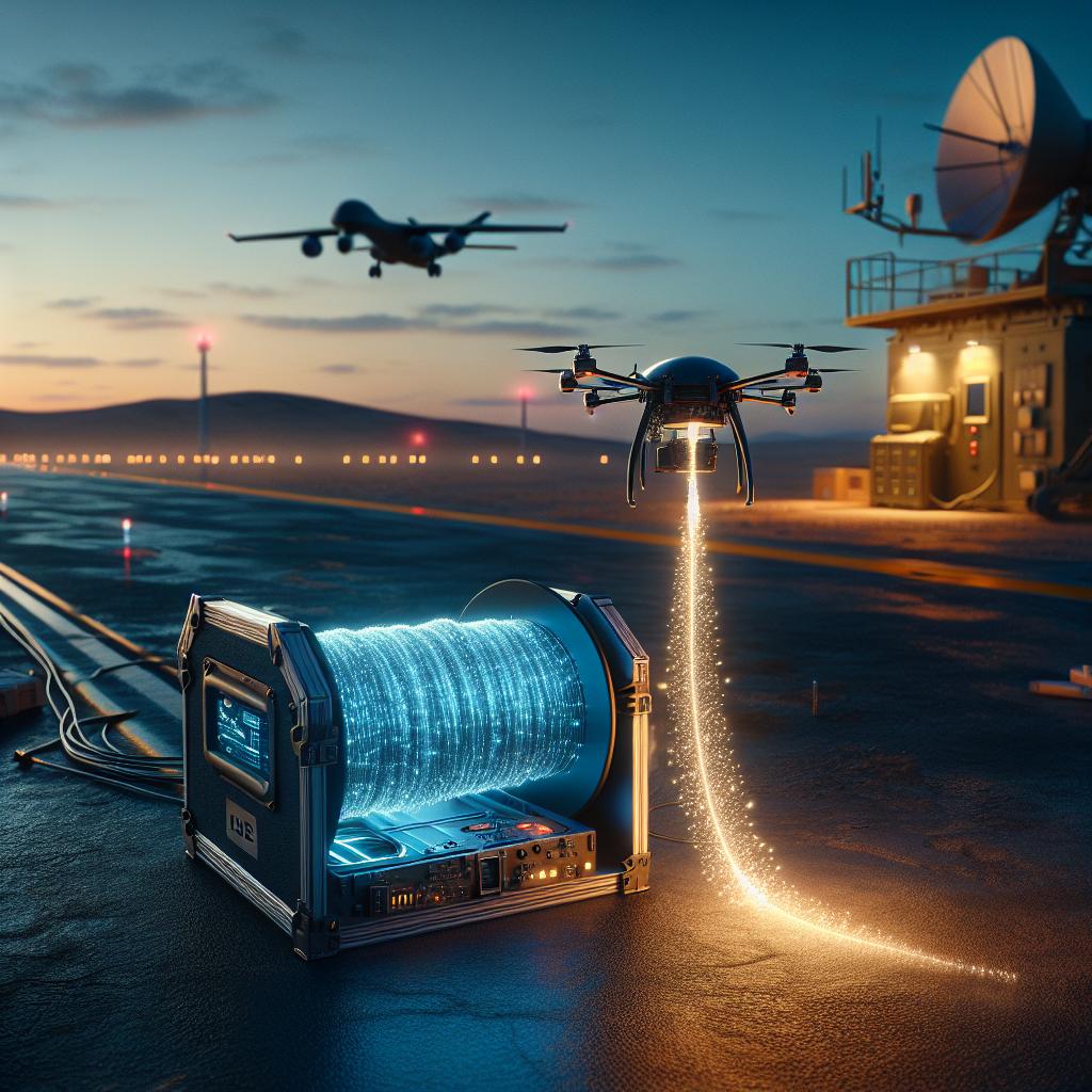 drones fibre optique